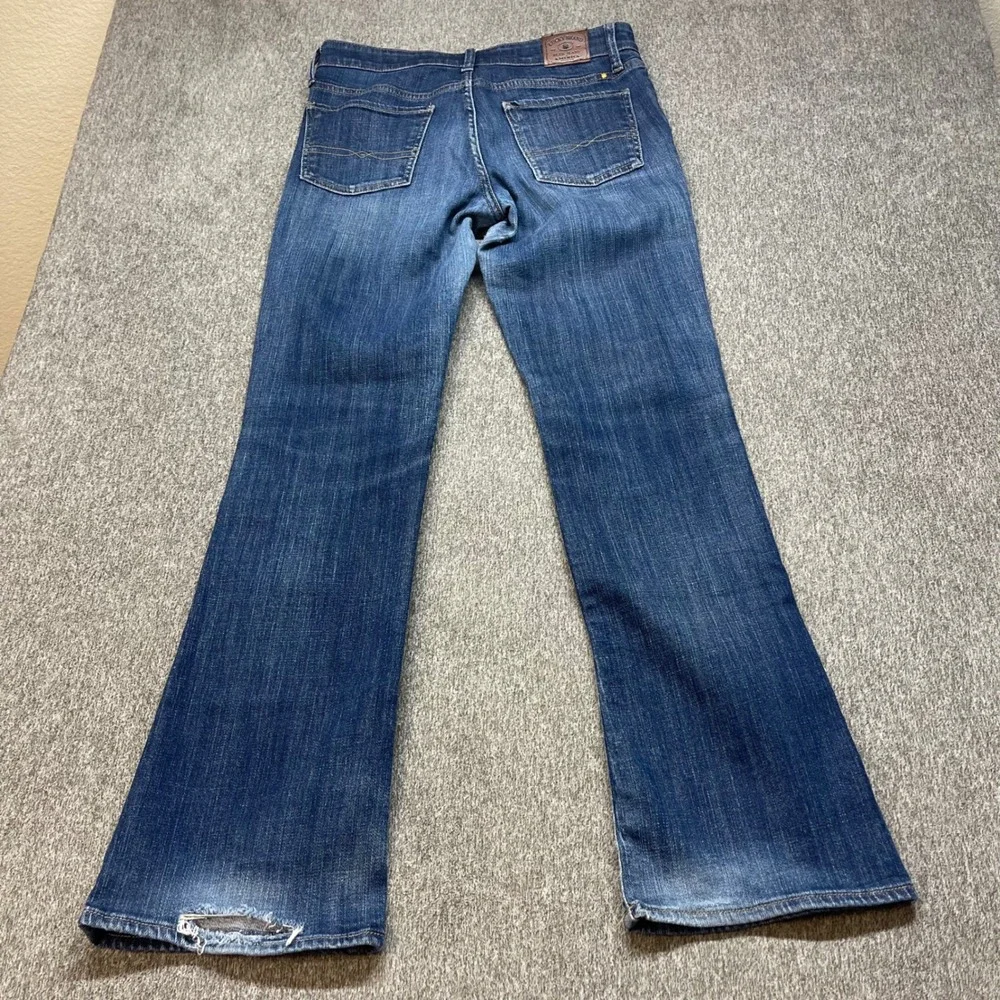 Lucky Brand Sweet Boot Jeans Womens 6/28 Medium Wash Blue‎ Bootcut Whiskered